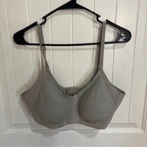 Honeylove Seamless Bra Taupe Size L EUC Lingerie Intimates Wireless Bra